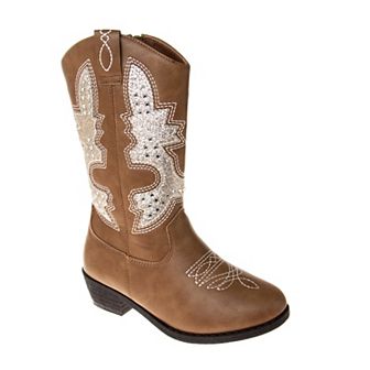 Kensie Girls' Cowgirl Boots