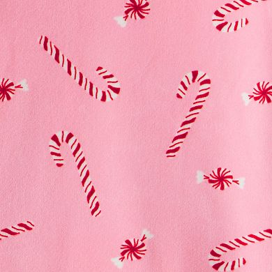 Toddler Girl Carter's Velour Long-Sleeve Pajama Top & Pajama Bottoms Set