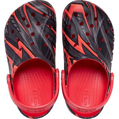 Crocs Boy's Baya Seasonal Printed Clogs