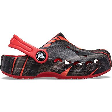Crocs Boy's Baya Seasonal Printed Clogs