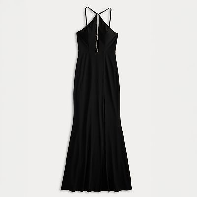 slim fit dress slacks Women's Marilyn Moment Halter Mini Dress in Off White