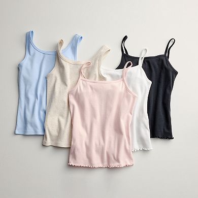 Girls 6-20 SO® Double Scoop Tank Top in Regular & Plus Size