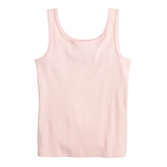 Girls 6-20 SO® Double Scoop Tank Top in Regular & Plus Size