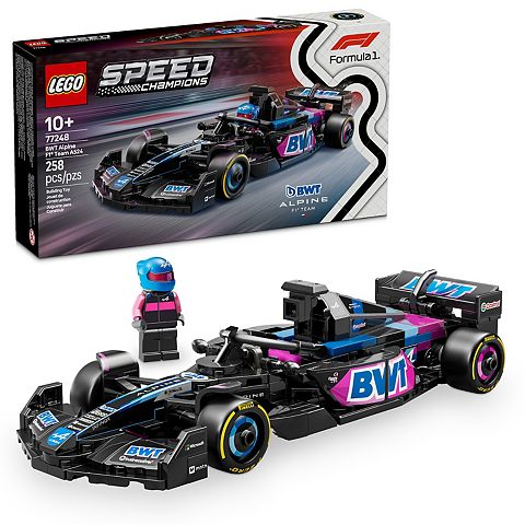 Детские конструкторы LEGO Speed Champions BWT Alpine F1 Team A524 Race Car Toy Building Set - 77248