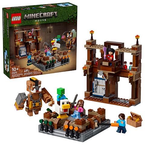 Детские конструкторы LEGO Minecraft Woodland Mansion Fighting Ring – 21272