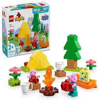 LEGO DUPLO Peppa Pig Camping Trip Building Toy – 10452