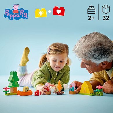 LEGO DUPLO Peppa Pig Camping Trip Building Toy – 10452