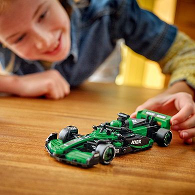 LEGO Speed Champions KICK Sauber F1 Team C44 Race Car Toy Building Set - 77247
