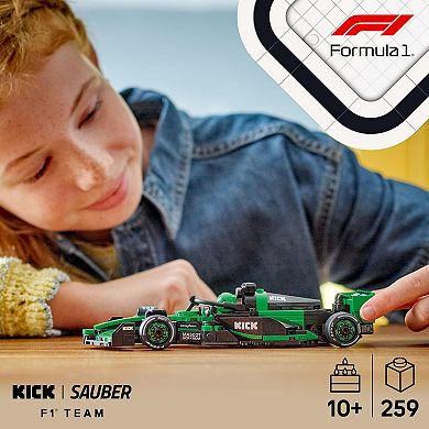 LEGO Speed Champions KICK Sauber F1 Team C44 Race Car Toy Building Set - 77247
