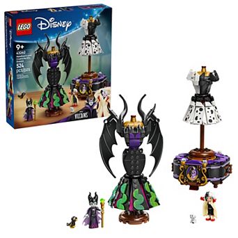 LEGO Disney Villains Maleficent & Cruella De Vil Dress Set – 43262
