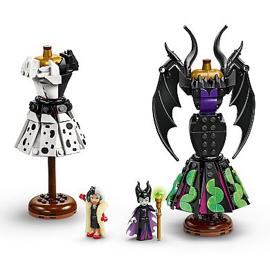 LEGO Disney Villains Maleficent & Cruella De Vil Dress Set – 43262