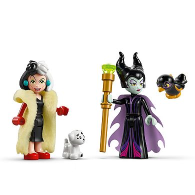 LEGO Disney Villains Maleficent & Cruella De Vil Dress Set – 43262