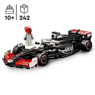 LEGO Speed Champions MoneyGram Haas F1 Team VF-24 Race Car Building Set - 77250