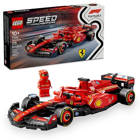 Детские конструкторы LEGO Speed Champions Ferrari SF-24 F1 Race Car Building Set - 77242