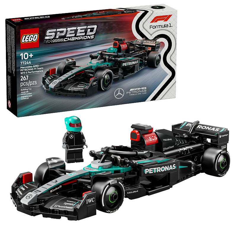 LEGO - Speed Champions Mercedes-AMG  F1 W15 Race Car Building Toy 77244
