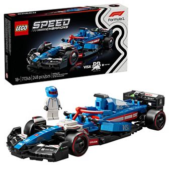 LEGO Speed Champions Visa Cash App RB VCARB 01 F1 Race Car Model Kit - 77246