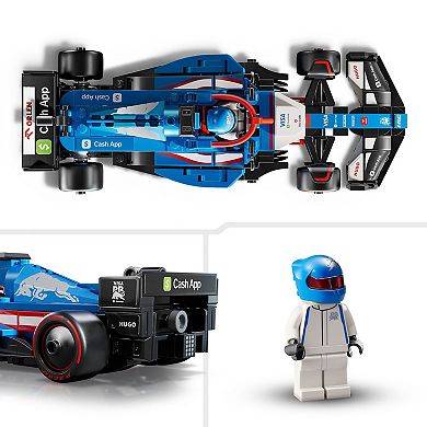 LEGO Speed Champions Visa Cash App RB VCARB 01 F1 Race Car Model Kit - 77246