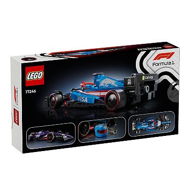 LEGO Speed Champions Visa Cash App RB VCARB 01 F1 Race Car Model Kit - 77246