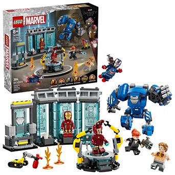 LEGO Marvel Super Heroes Iron Man's Laboratory: Hall of Armor Building Set – 76315