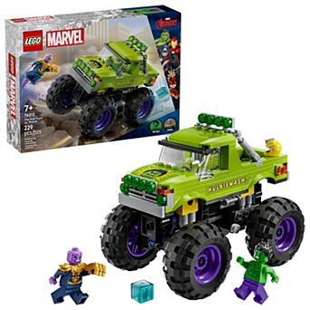 LEGO Marvel Super Heroes The Hulk Truck vs. Thanos Building Set – 76312
