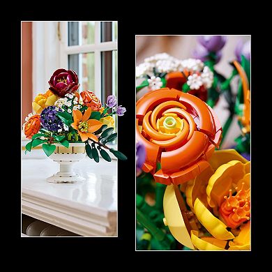 LEGO Botanicals Flower Arrangement 10345 Building Kit (161 Pieces)