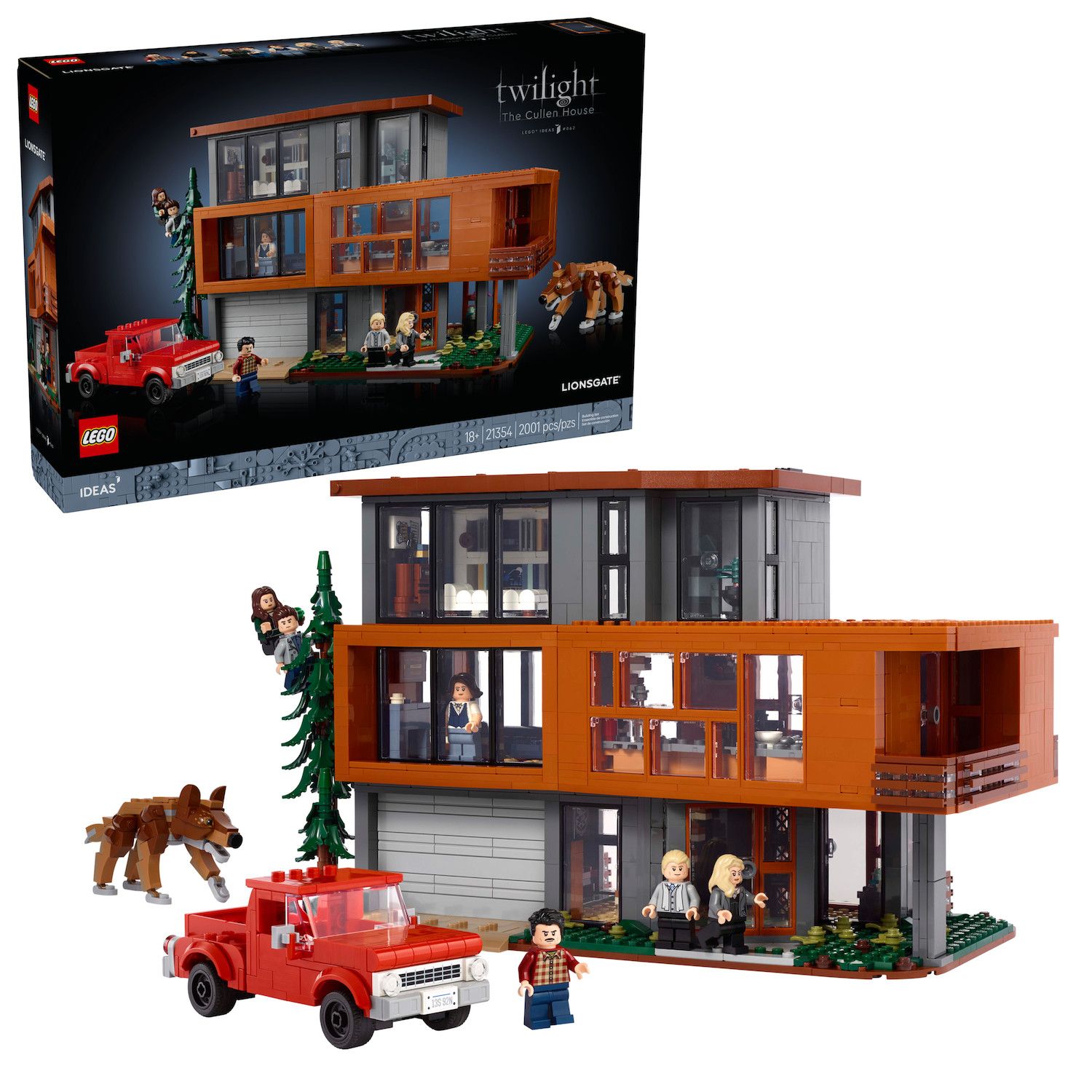 Детский конструктор LEGO Ideas Twilight The Cullen House 21354 Building Kit (2001 Pieces) — фото 1