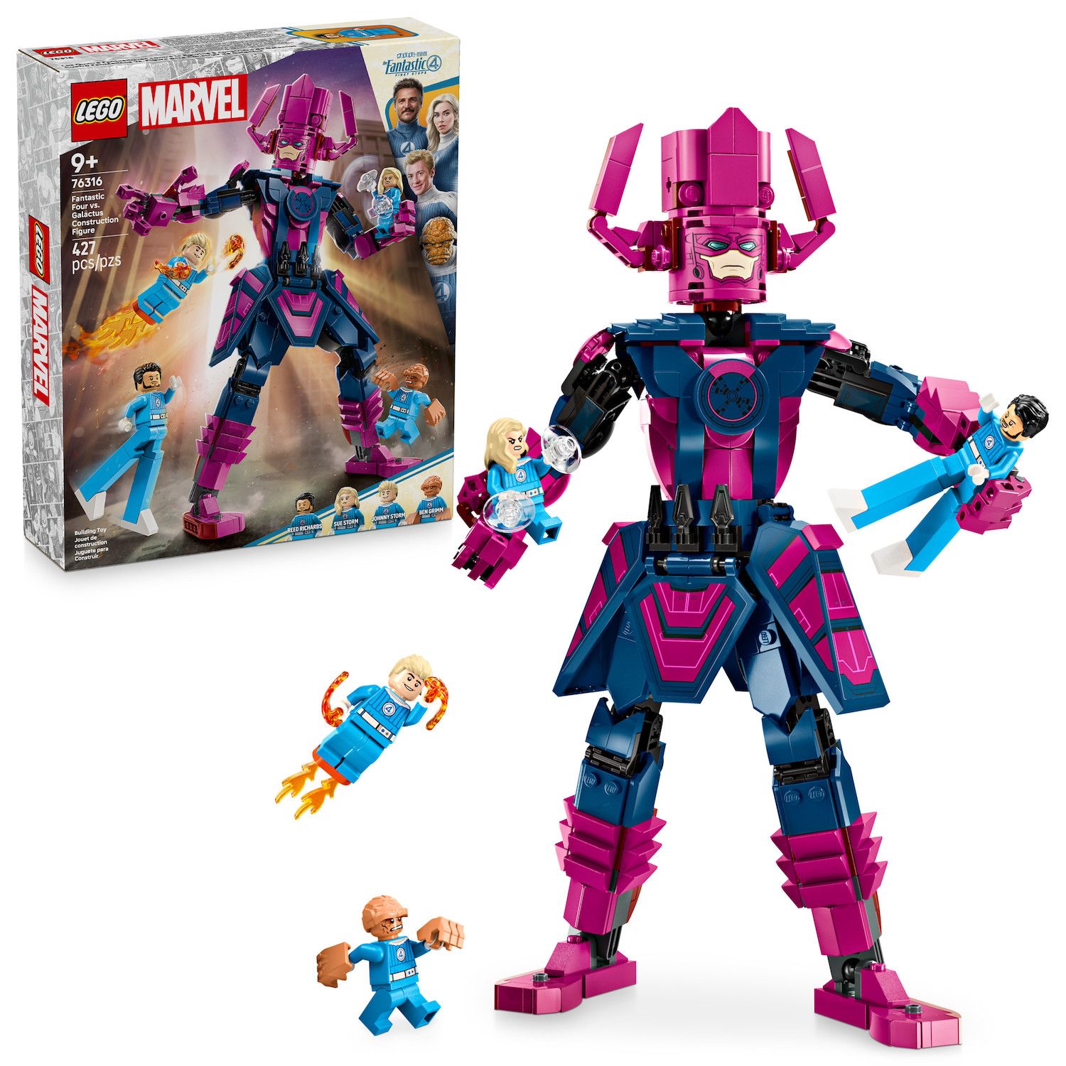 Детский конструктор LEGO Marvel Fantastic Four vs. Galactus 76316 Building Kit (427 Pieces) — фото 1