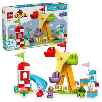 LEGO DUPLO Peppa Pig Funfair Toddler Toy – 10453