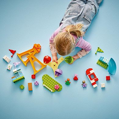 LEGO DUPLO Peppa Pig Funfair Toddler Toy – 10453