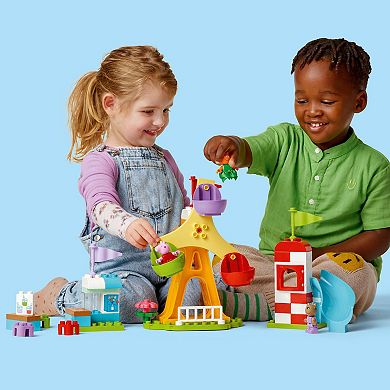 LEGO DUPLO Peppa Pig Funfair Toddler Toy – 10453