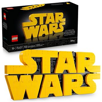LEGO Star Wars Brick-Built Logo 75407 Building Kit (700 Pieces)