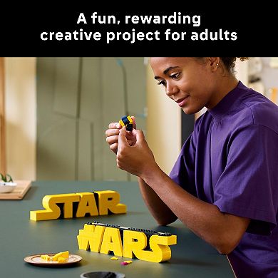 LEGO Star Wars Brick-Built Logo 75407 Building Kit (700 Pieces)