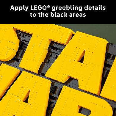 LEGO Star Wars Brick-Built Logo 75407 Building Kit (700 Pieces)