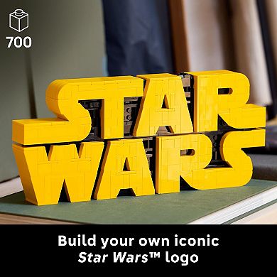 LEGO Star Wars Brick-Built Logo 75407 Building Kit (700 Pieces)