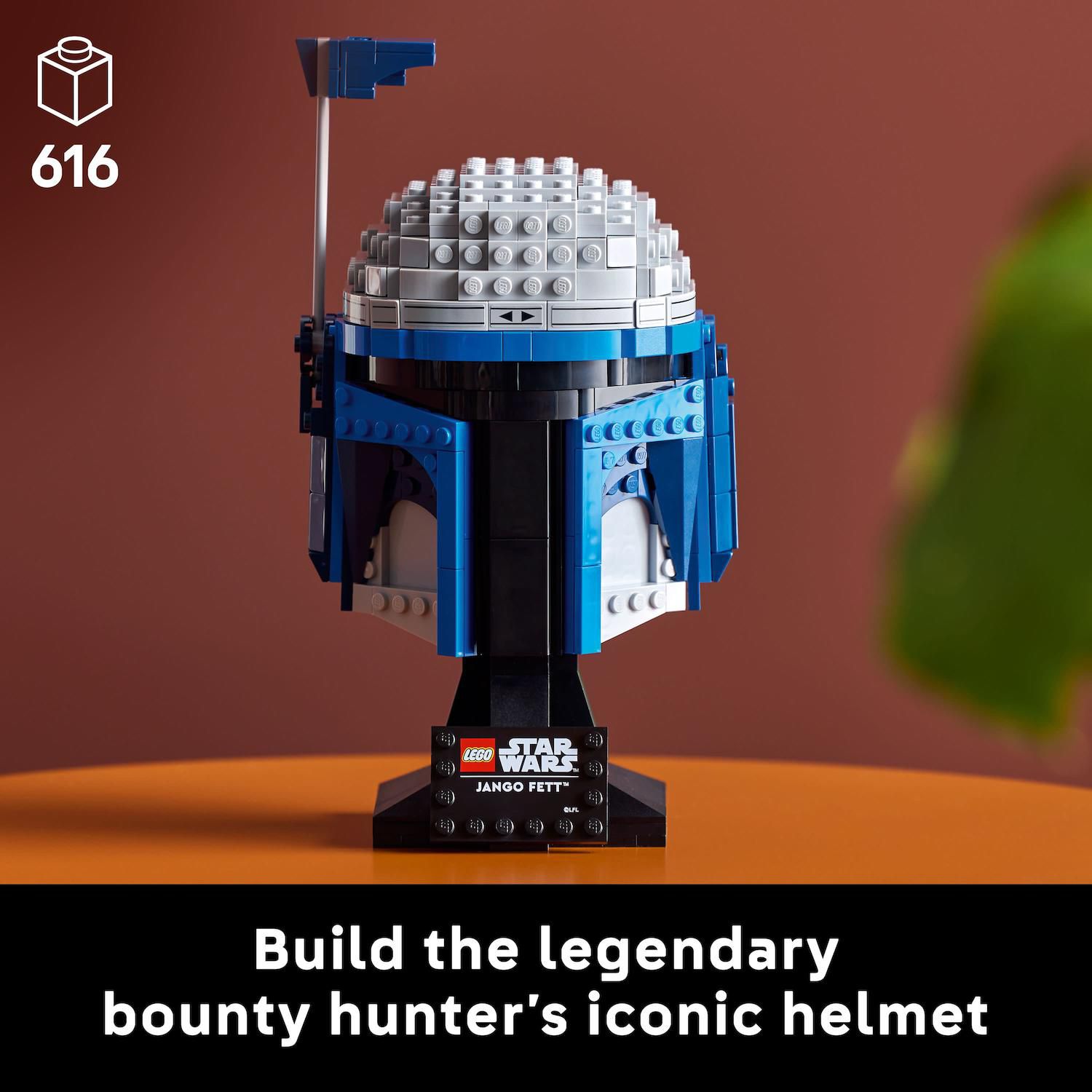 Детский конструктор LEGO Star Wars Jango Fett Helmet 75408 Building Kit (616 Pieces) — фото 2