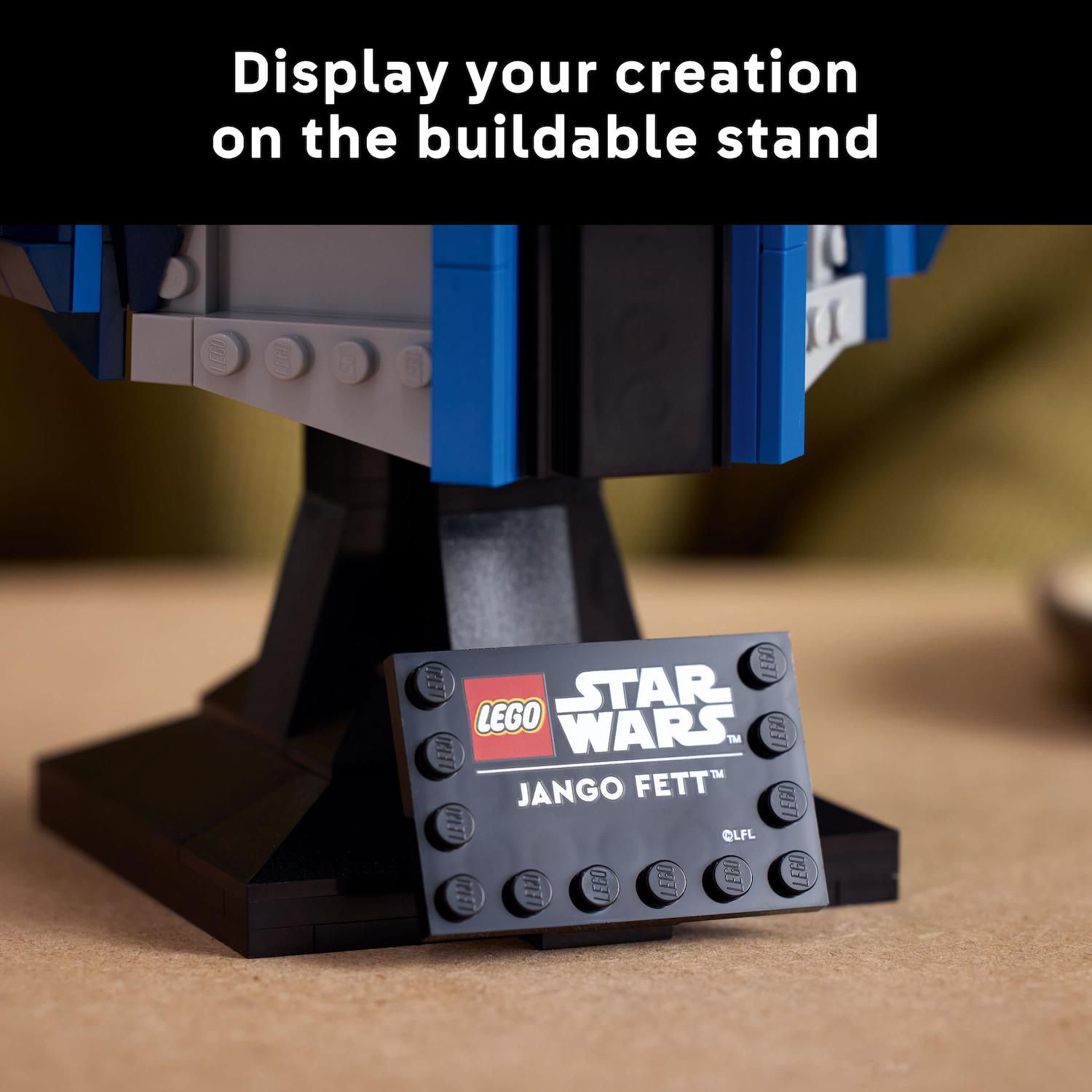Детский конструктор LEGO Star Wars Jango Fett Helmet 75408 Building Kit (616 Pieces) — фото 5