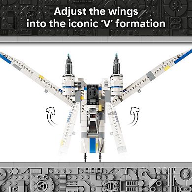 LEGO Star Wars Rebel U-Wing Starfighter 75399 Building Kit (594 Pieces)