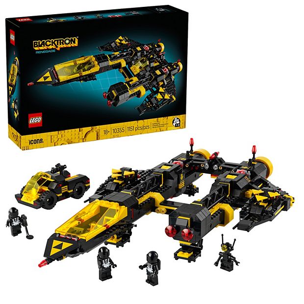 LEGO Icons Blacktron Renegade Building Set – 10355