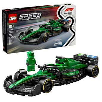 LEGO Speed Champions Aston Martin Aramco F1 AMR24 Race Car Building Toy - 77245
