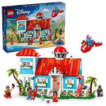 LEGO Disney's Lilo & Stitch Beach House Building Toy - 43268
