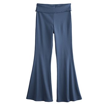 Girls 6-20 SO® Foldover Flare Leggings in Regular & Plus Sizes