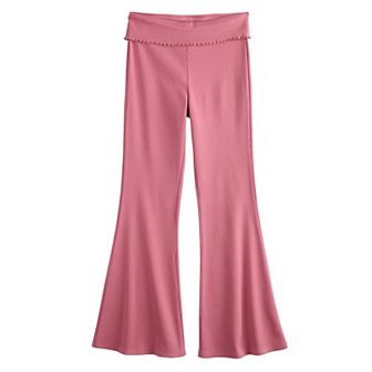 Girls 6-20 SO® Foldover Flare Leggings in Regular & Plus Sizes