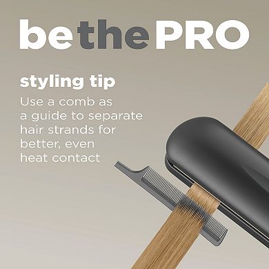 Conair InfinitiPRO 2-in. Tourmaline Ceramic Flat Iron