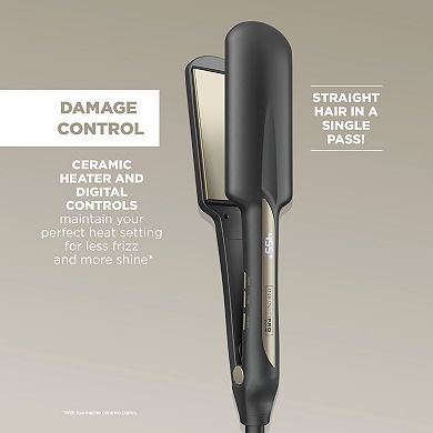 Conair InfinitiPRO 2-in. Tourmaline Ceramic Flat Iron