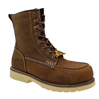 AdTec Apex Men's Brown Leather Boots