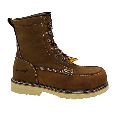 AdTec Apex Men's Brown Leather Boots