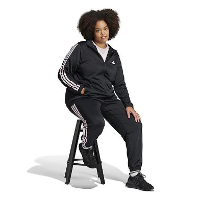 Plus Size adidas 3-Stripes Tricot Sportswear Tracksuit Pants