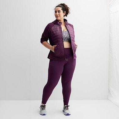 Plus Size Tek Gear® Mixed Media Jacket