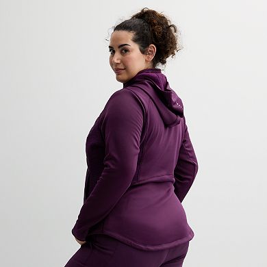 Plus Size Tek Gear® Mixed Media Jacket