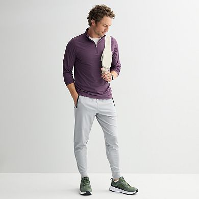 Men's Tek Gear® Mesh Quarter-Zip Pullover